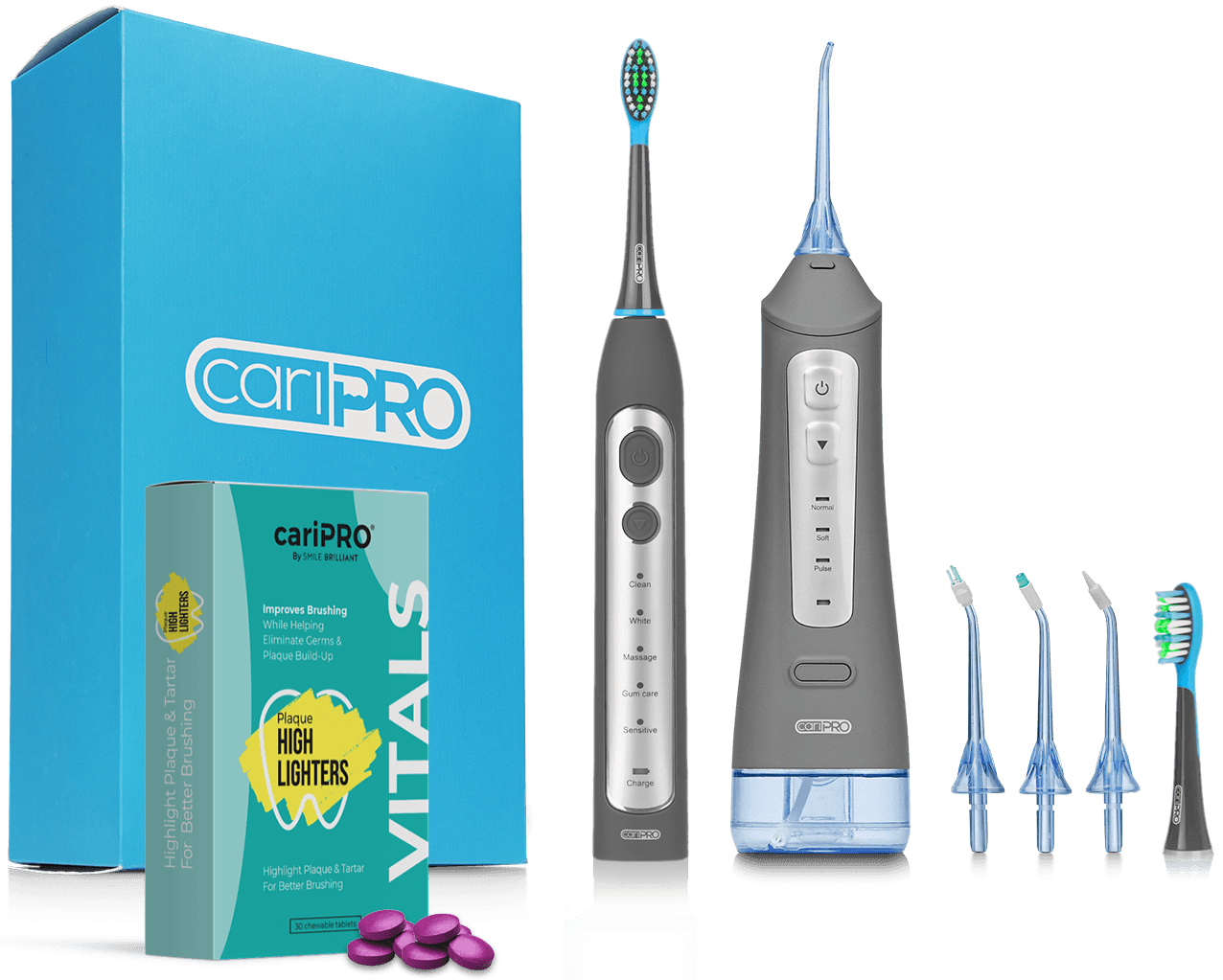 A bundle of Shine oral care products
